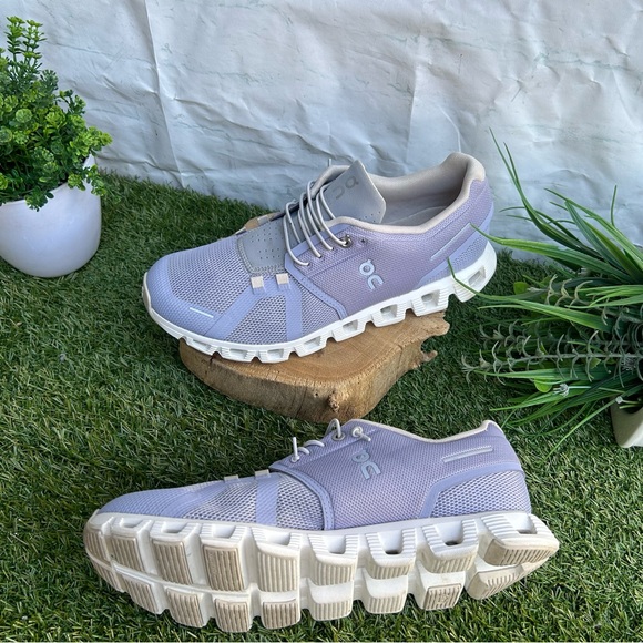 On Running On Cloud 5 Color: Nimbus/Alloy women 9.5 gently used - Picture 12 of 16